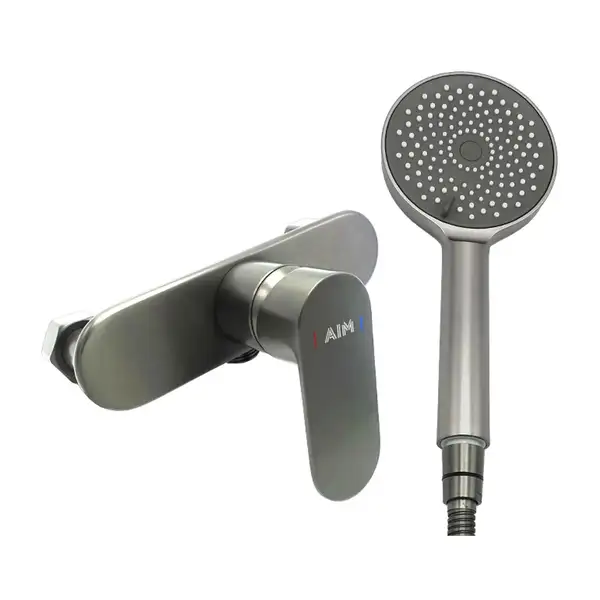 AIM DG01240 змішувач для душу, сірий (DG01240) (DG01240 gun grey)