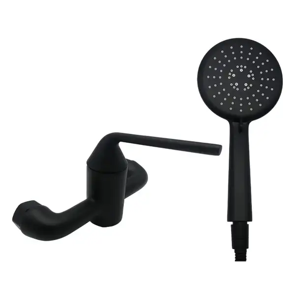 AIM DG13690 Змішувач для душу, чорний (DG13690) (DG13690 matte black)