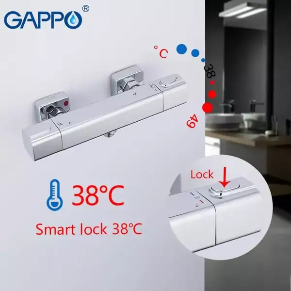 GAPPO G2091 смеситель для душа, хром (G2091)