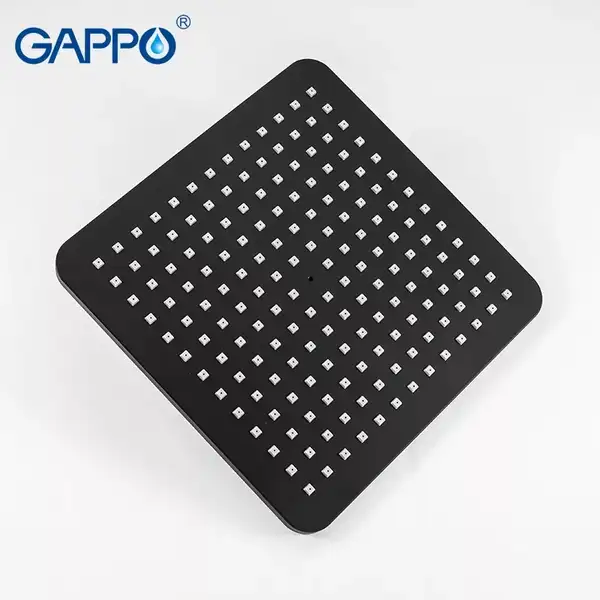 GAPPO G2491-6 Душевая система, чёрная (G2491-6)