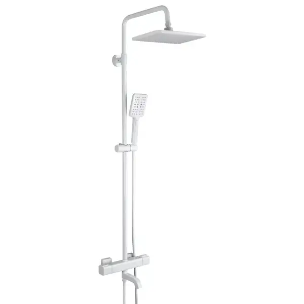 GAPPO G2491-8 душевая система, белая (G2491-8)