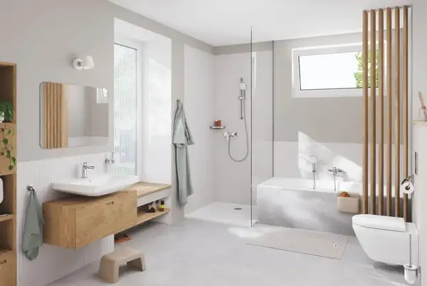 Grohe Cubeo смеситель душа, хром (1018240000)