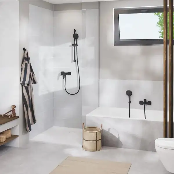 Grohe Cubeo смеситель для душа, черный матовый (1018242430)