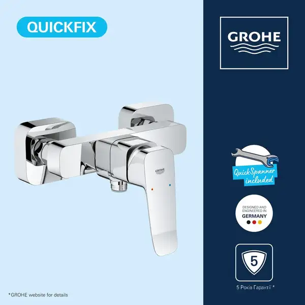 Grohe Dice Смеситель для душа, хром (1018740000)