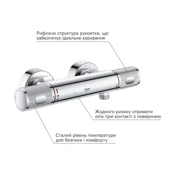 Grohe Precision Feel смеситель для душа, хром (34789000)