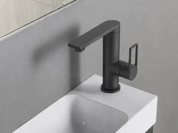 AIM DG06514 Змішувач для раковини, сірий (DG06514) (DG06514 gun grey)