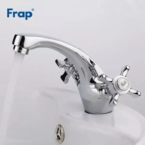 FRAP F1024 смеситель для раковины, хром (F1024)