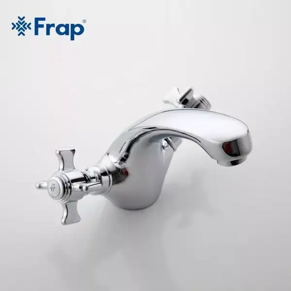 FRAP F1024 смеситель для раковины, хром (F1024)