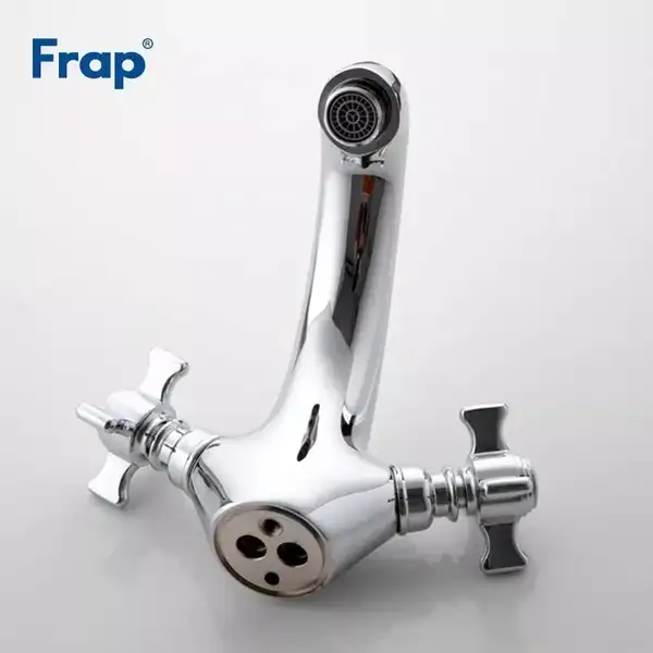 FRAP F1024 смеситель для раковины, хром (F1024)