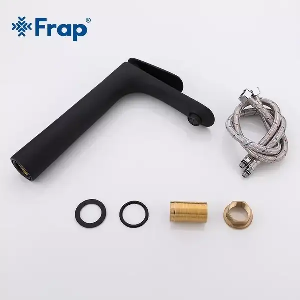 FRAP F1052-57 смеситель, черный (F1052-57)