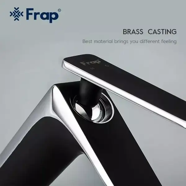 FRAP F1057 смеситель для раковины, хром (F1057)