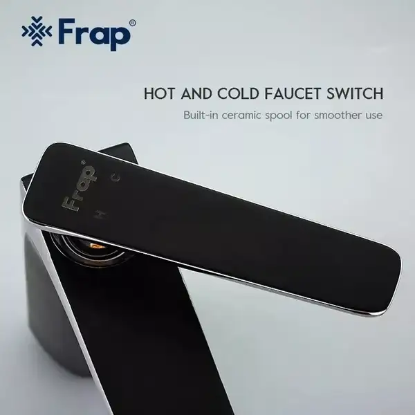 FRAP F1057 смеситель для раковины, хром (F1057)