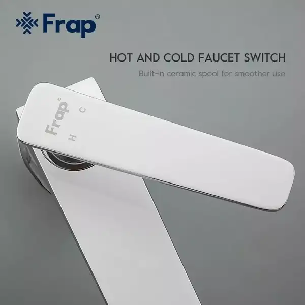FRAP F1058-2 смеситель для раковины, хром (F1058-2)