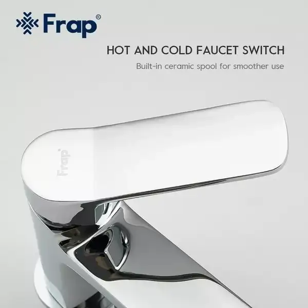 FRAP F1061 смеситель для раковины, хром (F1061)