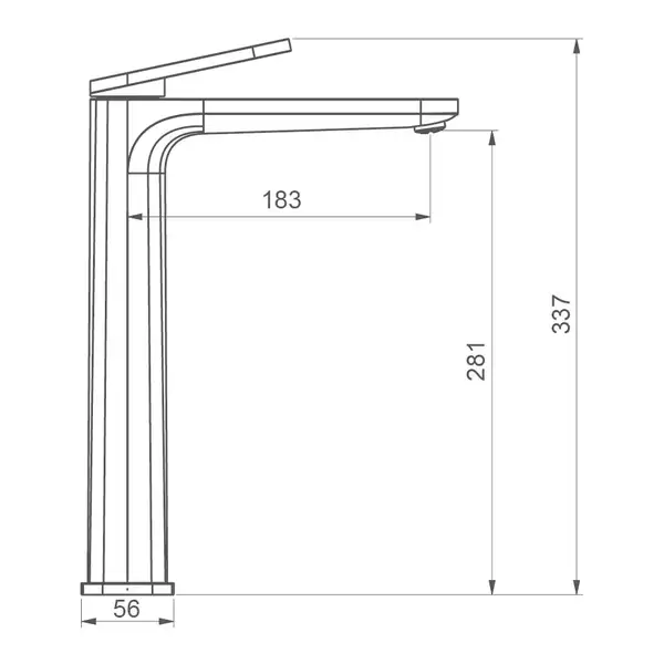 GAPPO G1027-29 смеситель, серый (G1027-29)