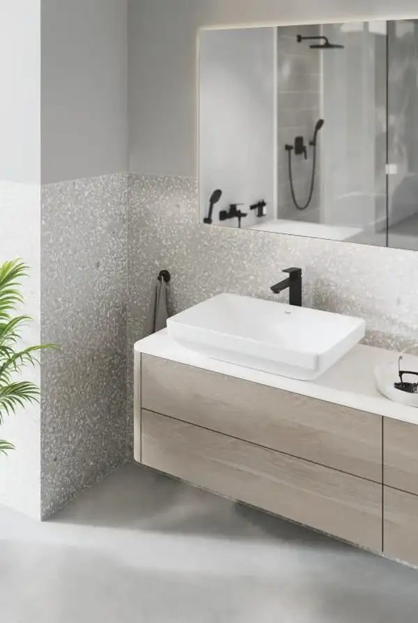 Grohe Cubeo смеситель XL, чёрный матовый (1017292430)