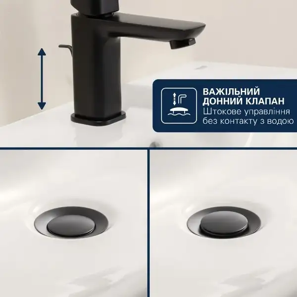 Grohe Dice смеситель для раковины, чёрный (1018322430)