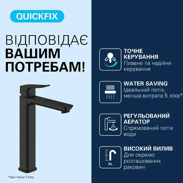 Grohe Dice смеситель раковины, чёрный (1018922430)