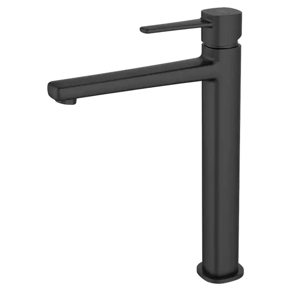 Invena Glamour смеситель для раковины, черный (BU-02-W04)