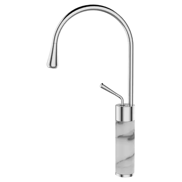 Invena STONE смеситель для раковины, хром (BU-03-W02)