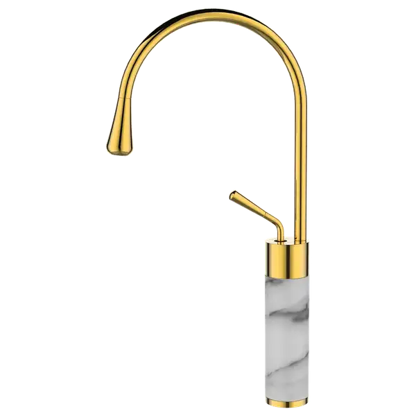 Invena STONE Смеситель для раковины, хром (BU-03-W13)