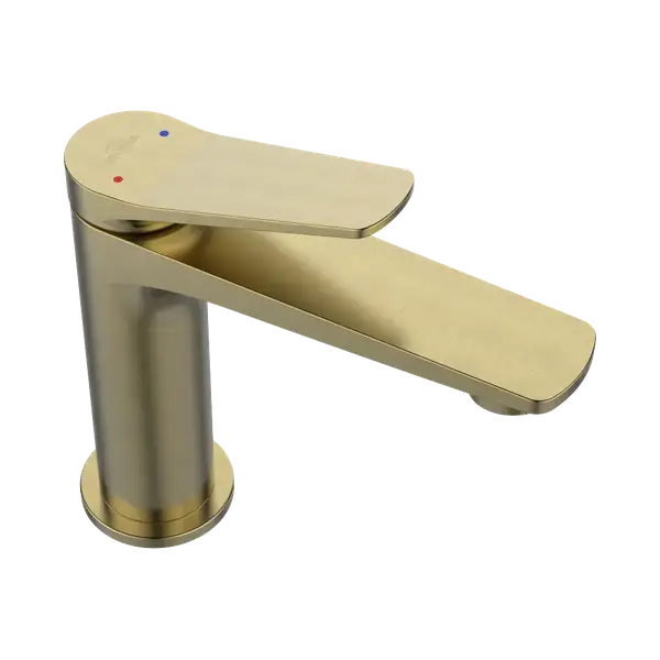 Invena ALONIA смеситель раковины, золото (BU-70-009)