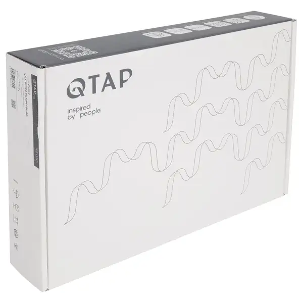 Qtap Crow змішувач, хром (QTCRO269CRM48645)