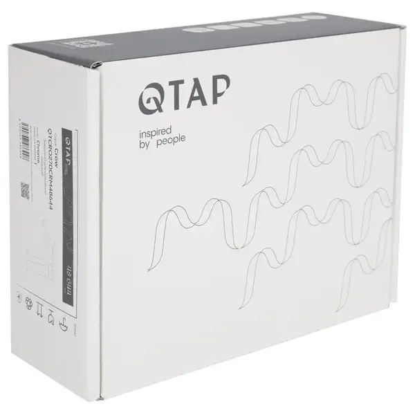 Qtap Crow Змішувач, хром (QTCRO270CRM48644)