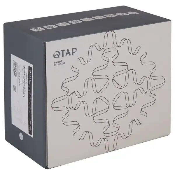 Qtap Gemini змішувач, хром (QTGEM272CRM45689)