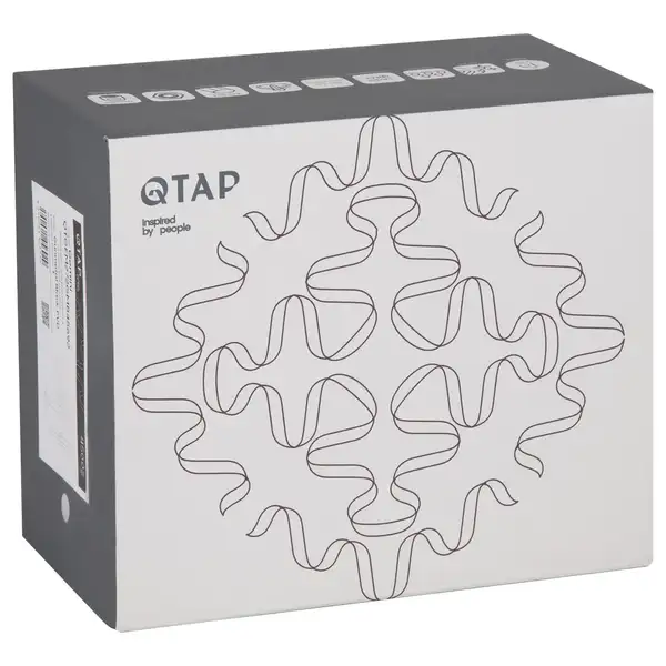 Qtap Gemini змішувач чорний (QTGEM272GMB45692)