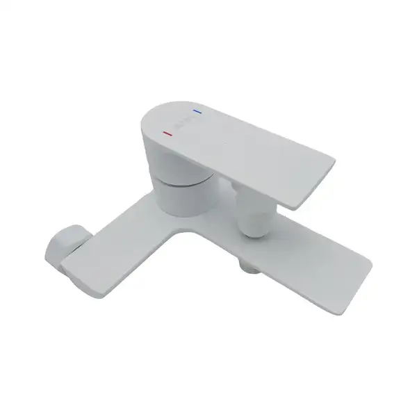 AIM DG01130 Змішувач для ванни, білий (DG01130) (DG01130 frosted white)