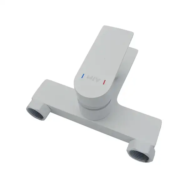 AIM DG01130 Змішувач для ванни, білий (DG01130) (DG01130 frosted white)