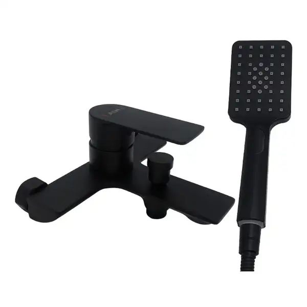 AIM DG01130 Змішувач для ванни, чорний (DG01130) (DG01130 matte black)