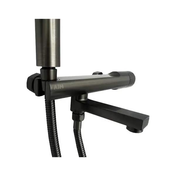 AIM KEYS Змішувач для ванни, сірий (DG01730) (DG01730 gun grey)