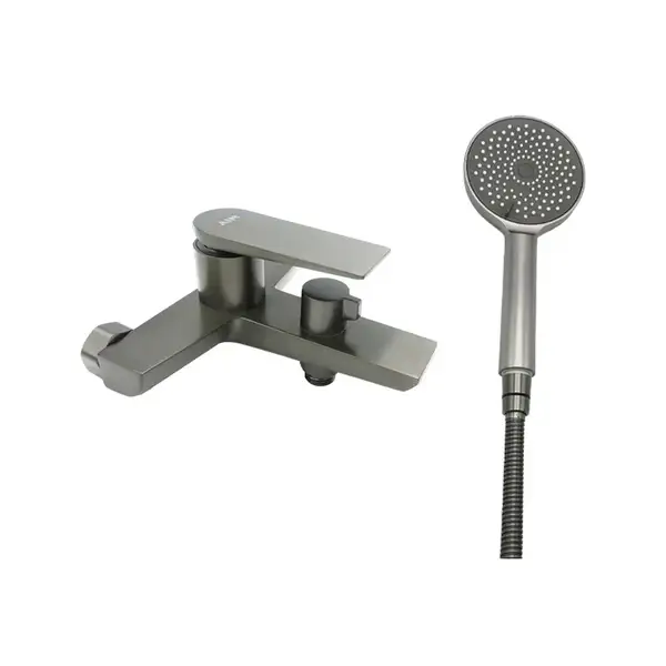 AIM Змішувач для ванни, сірий (DG08930) (DG08930 gun grey)