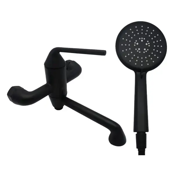 AIM DG13630 змішувач для ванни, чорний (DG13630) (DG13630 matte black)