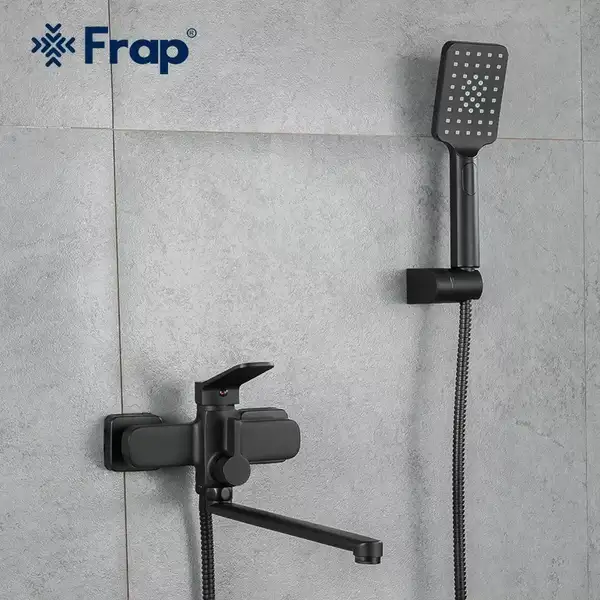 FRAP F2262 змішувач для ванни, чорний (F2262)