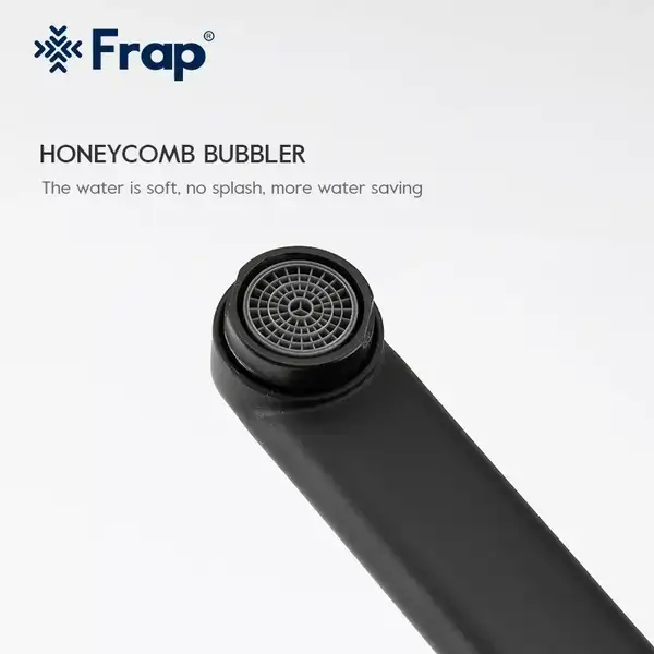 FRAP F2262 змішувач для ванни, чорний (F2262)