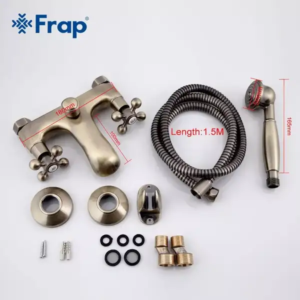 FRAP F3019-4 змішувач для ванни, бронза (F3019-4)