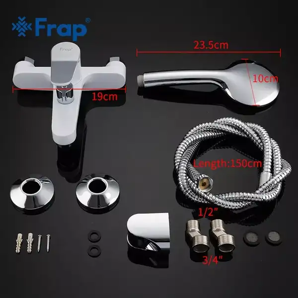 FRAP F3245 змішувач для ванни, хром (F3245)