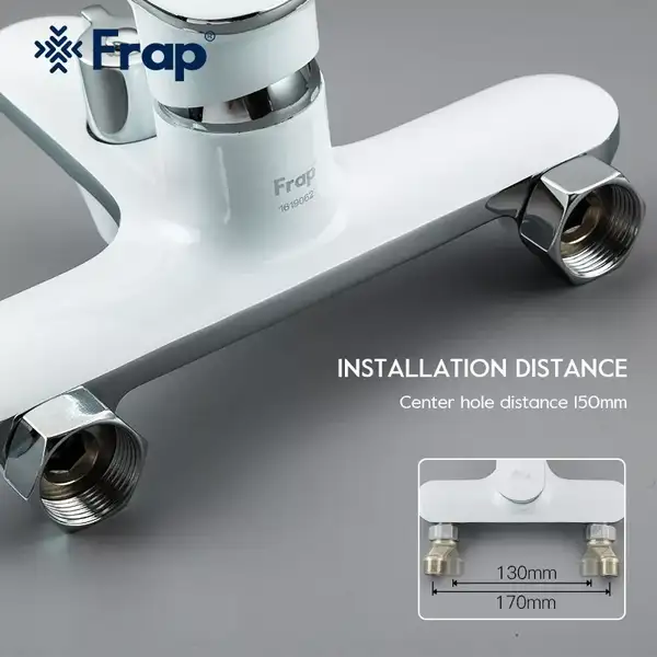 FRAP F3249 змішувач для ванни, хром (F3249)