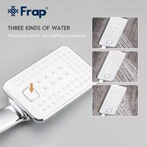 FRAP F3258 змішувач для ванни, хром (F3258)
