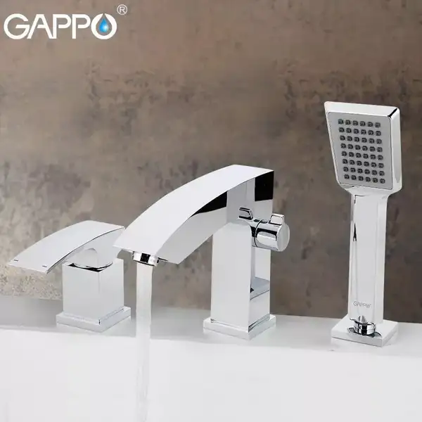 GAPPO G1107 змішувач для ванни, хром (G1107)