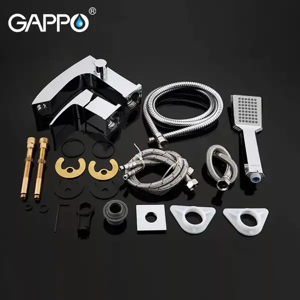GAPPO G1107 змішувач для ванни, хром (G1107)