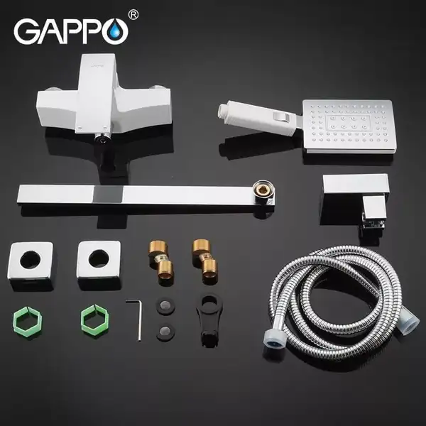 GAPPO G2207-7 Змішувач для ванни, хром