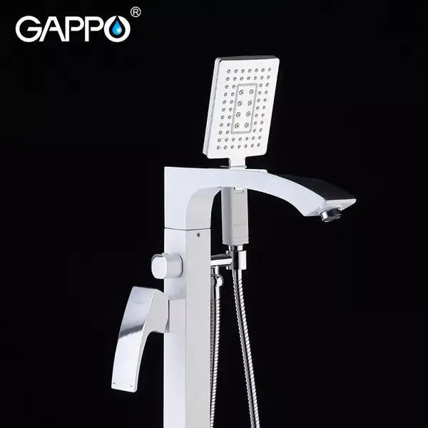 GAPPO G3007-8 змішувач для ванни, хром (G3007-8)