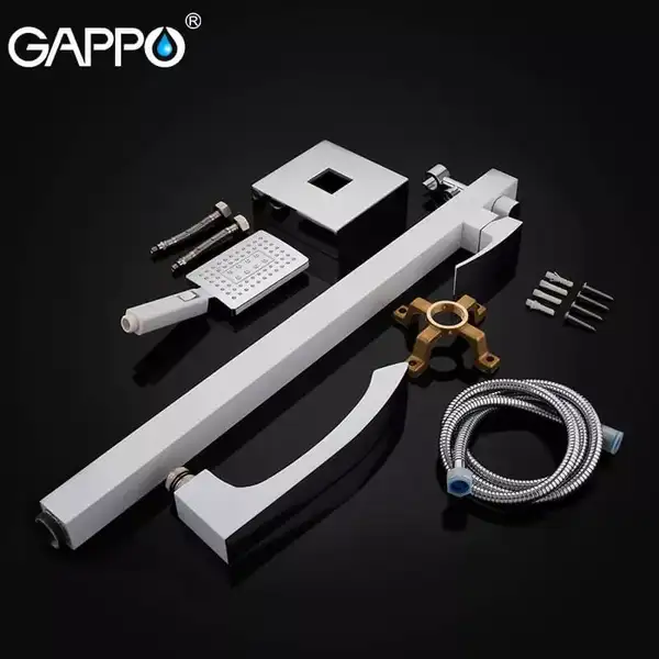 GAPPO G3007-8 змішувач для ванни, хром (G3007-8)
