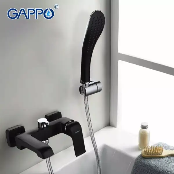 GAPPO G3250 змішувач для ванни, чорний (G3250)