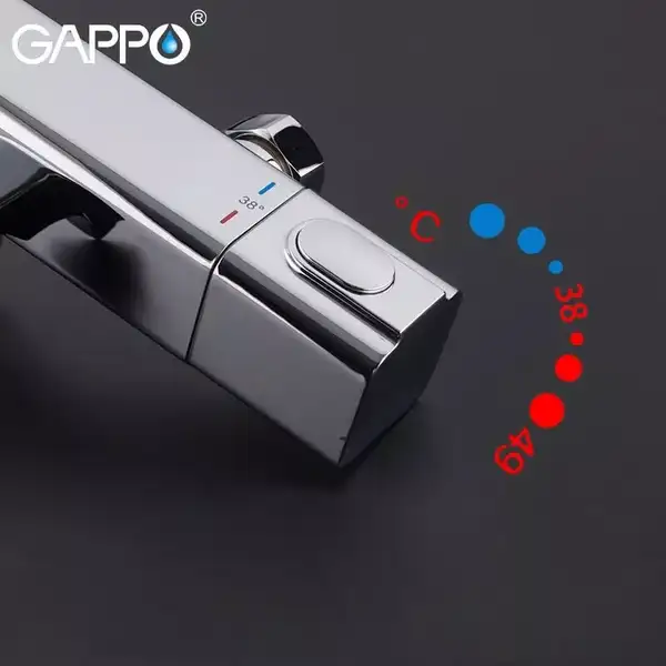 GAPPO G3291 змішувач для ванни, хром (G3291)