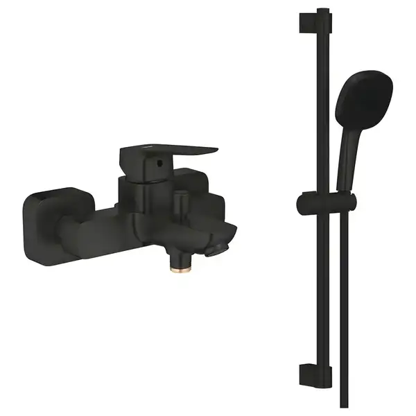 Grohe Cubeo змішувач чорний (1018132430+267482433)